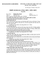 phiếu đánh giá công chức năm 2011 pdf