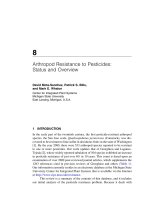 PESTICIDES IN AGRICULTURE AND THE ENVIRONMENT - CHAPTER 8 ppsx