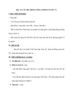 Bài : 34 CÁC HỆ THỐNG SÔNG CHÍNH Ở NƯỚC TA pdf