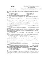 ĐỀ THI THỬ VÀO ĐẠI HỌC, CAO ĐẲNG_Đề 003 potx