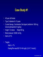 case studies insulin start and administratrion