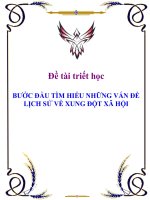 Đề tài triết học 