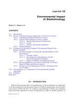 BIOLOGICAL AND BIOTECHNOLOGICAL CONTROL OF INSECT PESTS - CHAPTER 10 pptx