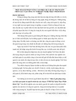 một số giải pháp nâng cao hiệu quả quản trị nguồn nhân lực tại công ty tnhh kỹ nghệ thực phẩm bách việt