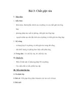 Bài 3: Chất giặt rửa pot