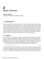 Soil and Environmental Analysis: Physical Methods - Chapter 2 doc