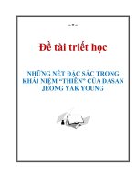 Đề tài triết học 