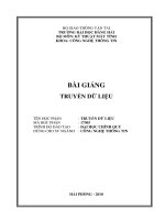 Bài giảng truyền dữ liệu ppt