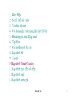 Kỹ thuật vi điều khiển-p10 potx