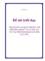 Đề tài triết học 