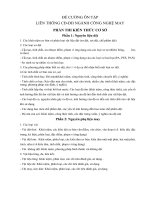 Đề cương ôn tập liên thông CĐ-ĐH ngành công nghệ may pot