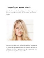 Trang điểm phù hợp với màu tóc (Tapchilamdep.com) - Bài viết này sẽ giúp bạn làm pdf