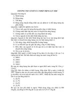 CHƯƠNG VIII: CƠ SỞ CỦA NHIỆT ĐỘNG LỰC HỌC doc