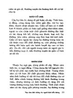 Thực đơn dinh dưỡng cho người bệnh tiểu đường part 2 ppt