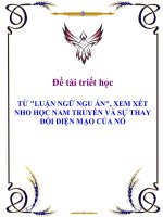 Đề tài triết học 