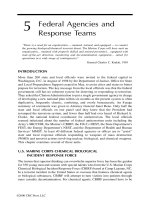 EMERGENCY RESPONSE TO CHEMICAL AND BIOLOGICAL AGENTS - CHAPTER 5 potx