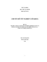 Tổ chức công tác kế toán tập hợp chi phí sản xuất và tính giá thành sản phẩm tại xí nghiệp sông đà 11 3 – công ty cổ phần sông đà 11