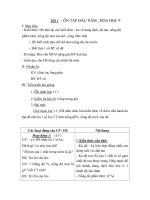 Tiết 1 : ÔN TẬP ĐẦU NĂM _HÓA HỌC ppt