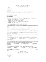 Đề kiểm tra 15 phút môn hóa pdf