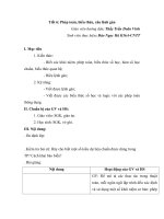 Tiết 6: Phép toán, biểu thức, câu lênh gán pps