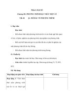 PHƯƠNG TRÌNH BẬC NHẤT MỘT ẨN ppt