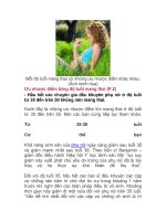 Ưu nhược điểm từng độ tuổi mang thai (P.2) potx