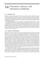 RESTORATION AND MANAGEMENT OF LAKES AND RESERVOIRS - CHAPTER 14 pptx