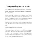 Ý tưởng mix đồ cực hay cho cả tuần ppt