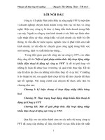 một số giải pháp nhằm thúc đẩy hoạt động nhập khẩu điện thoại di động tại công ty fpt