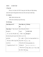 Tiết 51 LUYỆN TẬP doc