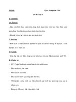 Tiết 60: DUNG DỊCH docx