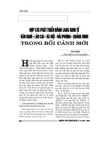 Báo cáo nghiên cứu khoa học 