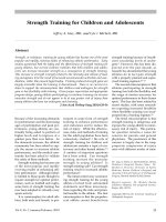 Đào tạo sức mạnh cho trẻ em và thanh thiếu niên pps