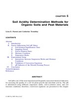 ORGANIC SOILS and PEAT MATERIALS for SUSTAINABLE AGRICULTURE - CHAPTER 5 pot