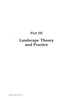 LANDSCAPE ECOLOGY A Top-Down Approach - Chapter 7 pps