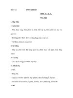 TIẾT 62 SACCAROZƠ pdf