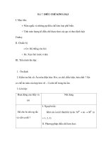 Bài 7: ĐIỀU CHẾ KIM LOẠI docx