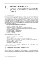 RESTORATION AND MANAGEMENT OF LAKES AND RESERVOIRS - CHAPTER 15 ppsx