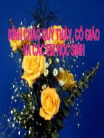 Giáo án điện tử môn sinh học: Sinh học lớp 12- Các phương pháp nghiên cứu di truyền người(Sinh học 12-Nâng cao) potx