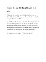 Mix đồ cho cặp đôi dạo phố ngày cuối tuần pptx