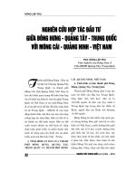 Báo cáo nghiên cứu khoa học 