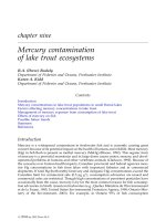Lake Trout Ecosystems in a Changing Environment - Chapter 9 ppsx