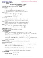 Đề thi tuyển sinh đại học khối D trường THPT Nguyễn Huệ ppt