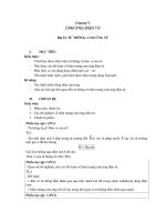 Chương V:CẢM ỨNG ĐIỆN TỪ pptx