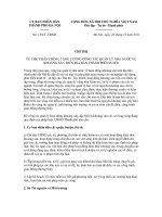 Chỉ thị số 15/CT-UBND pptx