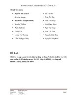 BÁO CAO ĐIỆN TỬ CÔNG SUẤT pptx