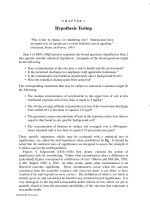 Statistical Tools for Environmental Quality Measurement - Chapter 3 potx