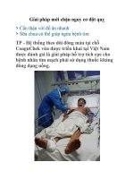 Giải pháp mới chặn nguy cơ đột quỵ pptx