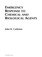 EMERGENCY RESPONSE TO CHEMICAL AND BIOLOGICAL AGENTS - CHAPTER 1 ppsx