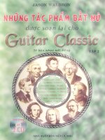 Những tác phẩn bất hủ đươc soạn lại cho Guitar Classic tập 2 part 1 pps